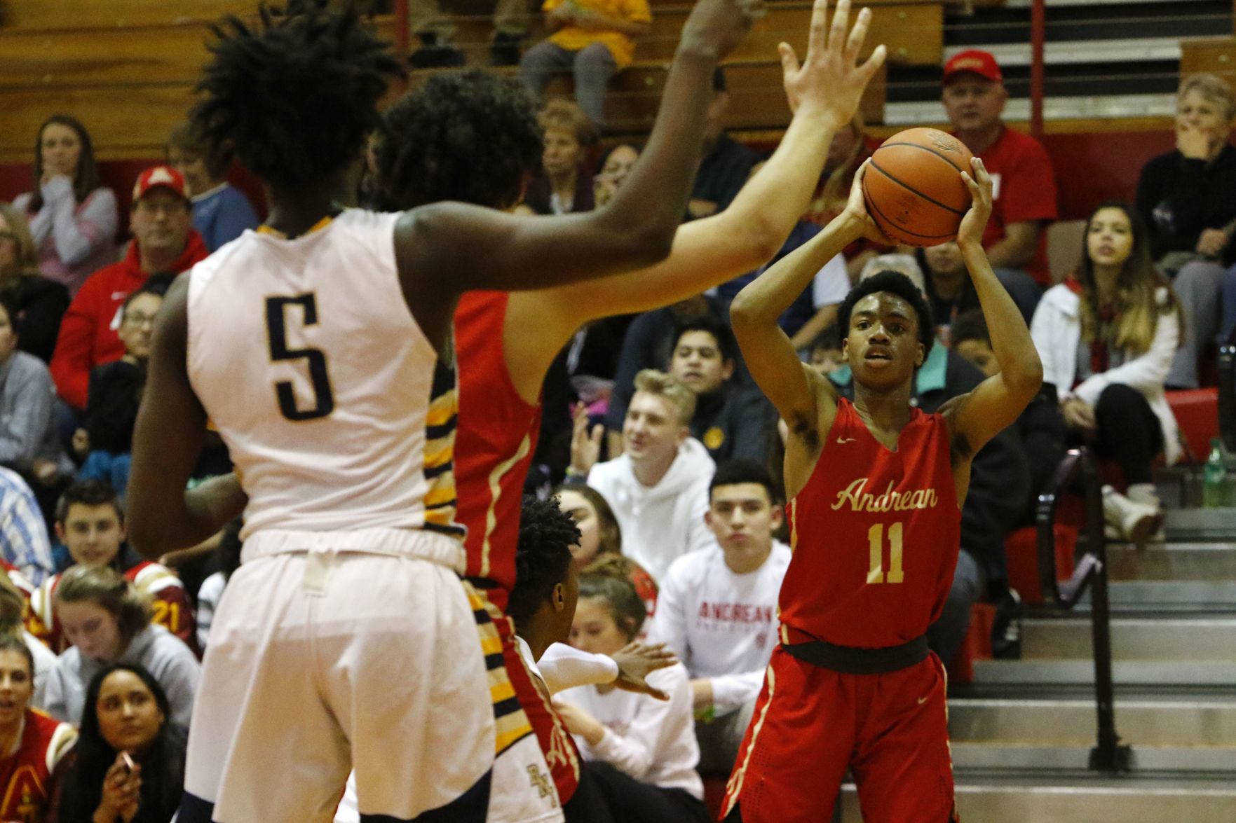Gallery: Boys basketball 2A sectional - Andrean vs. Bishop Noll